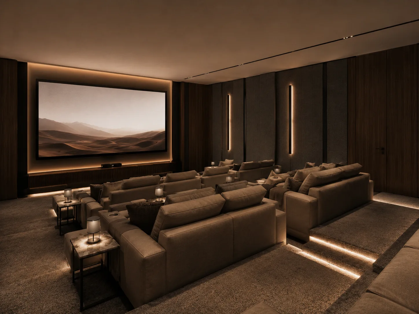 The private home cinema